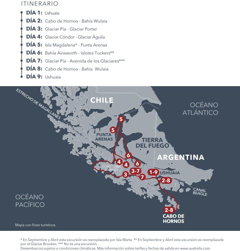 Ruta Darwin desde Ushuaia (1)