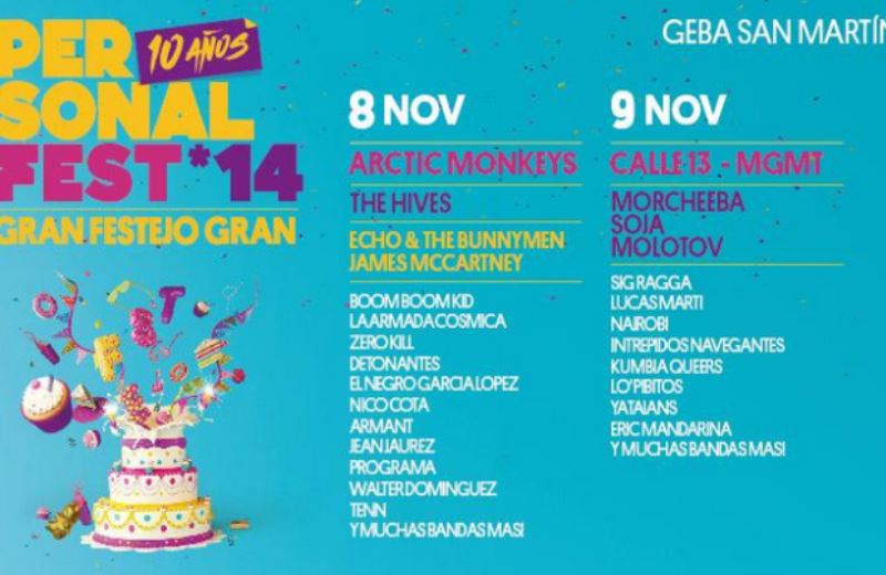 Entradas para el Personal Fest - Estadio GEBA San Martín (7)