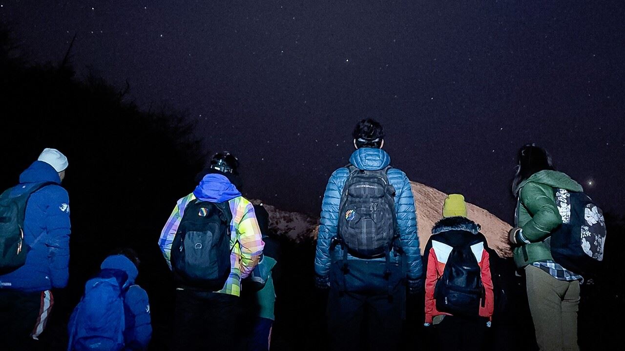 COUCHER DE SOLEIL AU GLACIER MARTIAL (3)