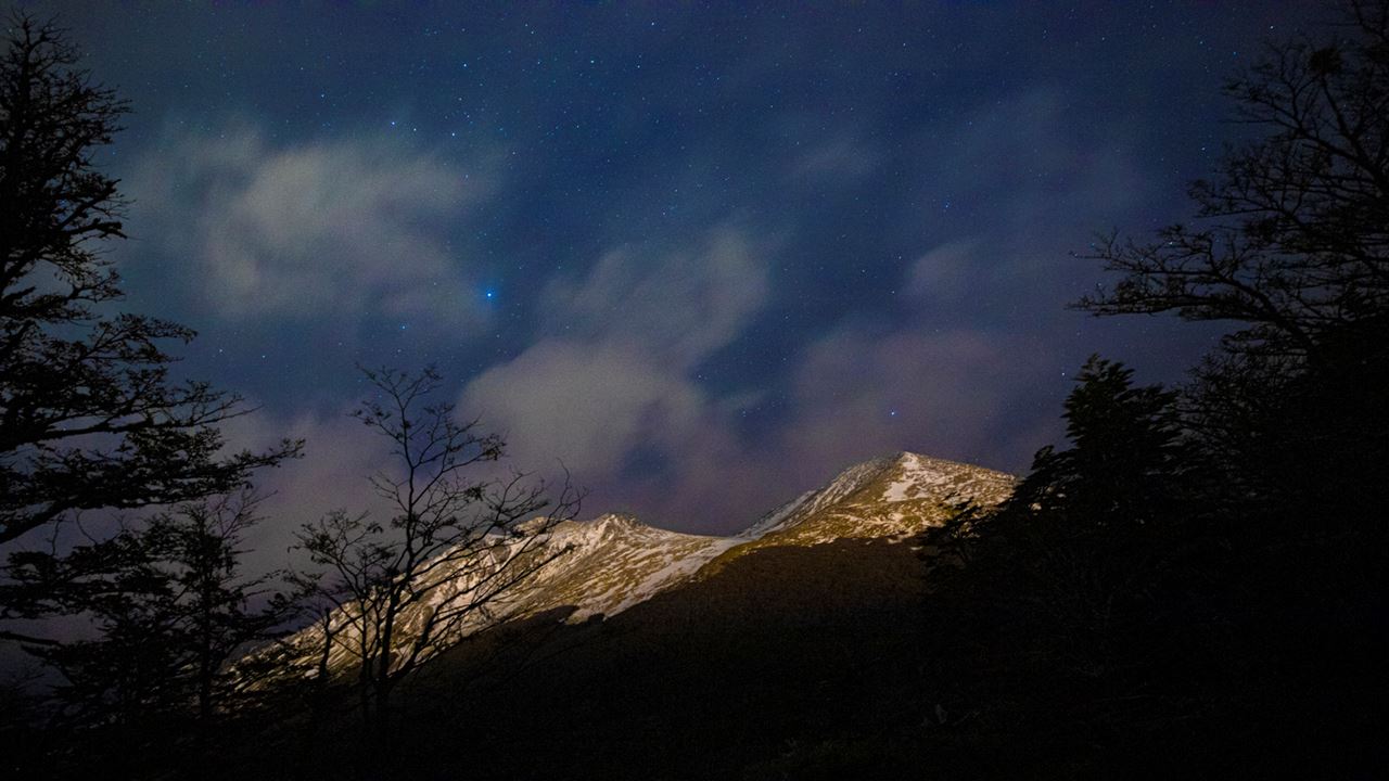 COUCHER DE SOLEIL AU GLACIER MARTIAL (8)
