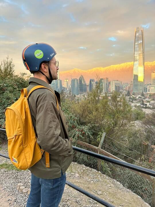 Coucher de soleil en mouvement : visite en scooter (5)