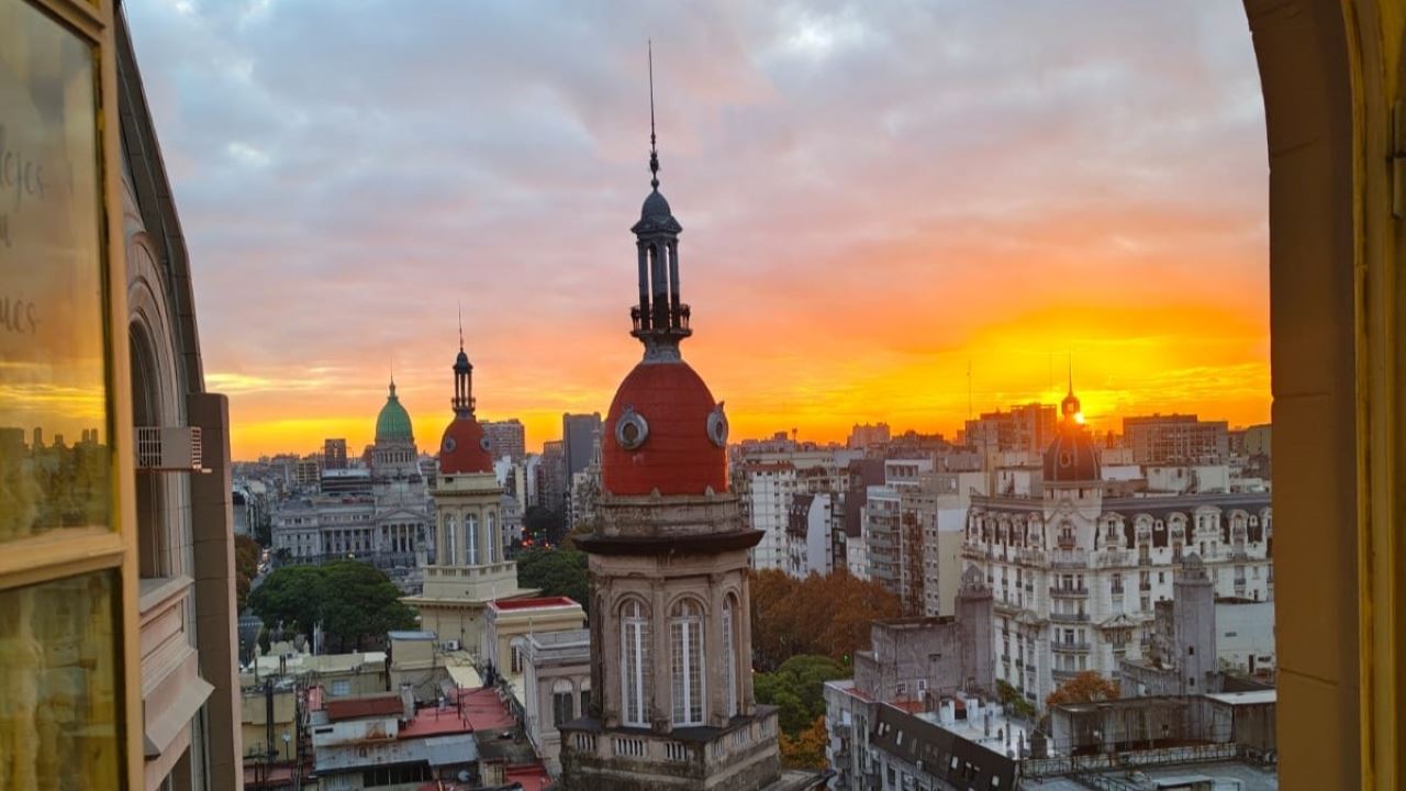 Atardecer En Palacio Barolo