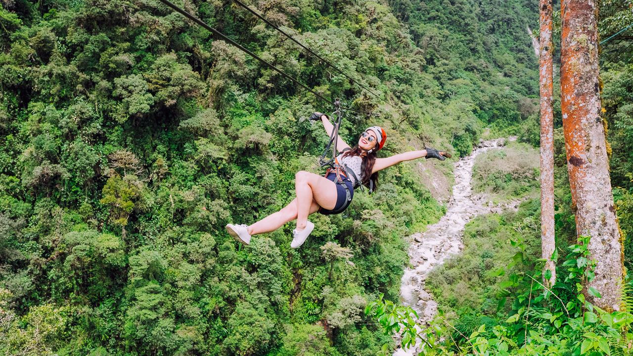 Canopy-touren In Puntzan: Abenteuerrundgänge In Baños foto 9