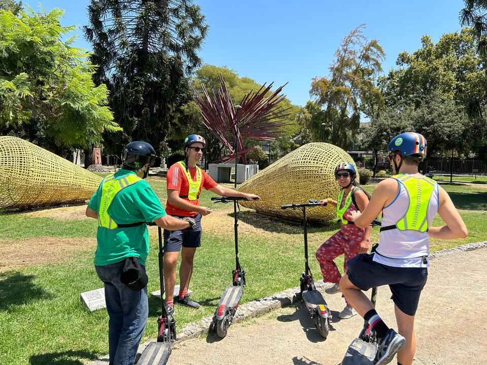 Visite de la ville et de la nature de Santiago en scooter (3)
