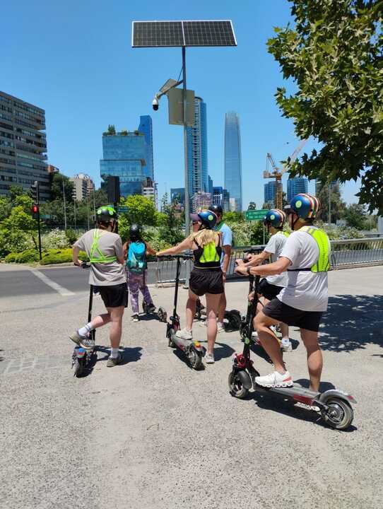 Visite de la ville et de la nature de Santiago en scooter (6)