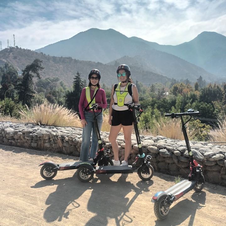 Visite de la ville et de la nature de Santiago en scooter (8)