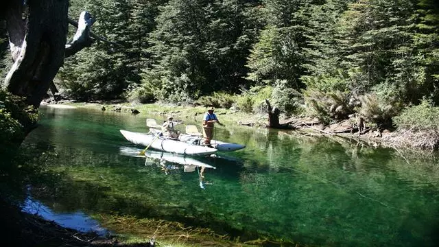 Journée De Pêche Sur La Rivière Manso, Le Lac Hess Ou Le Lac Los Moscos