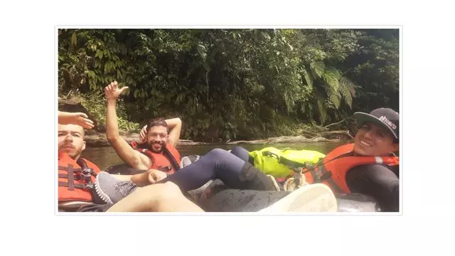 Journée De Tubing À San Cipriano