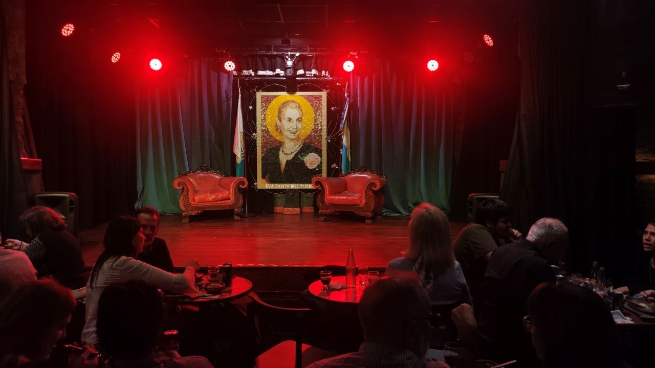 Eva Perón Cena Show