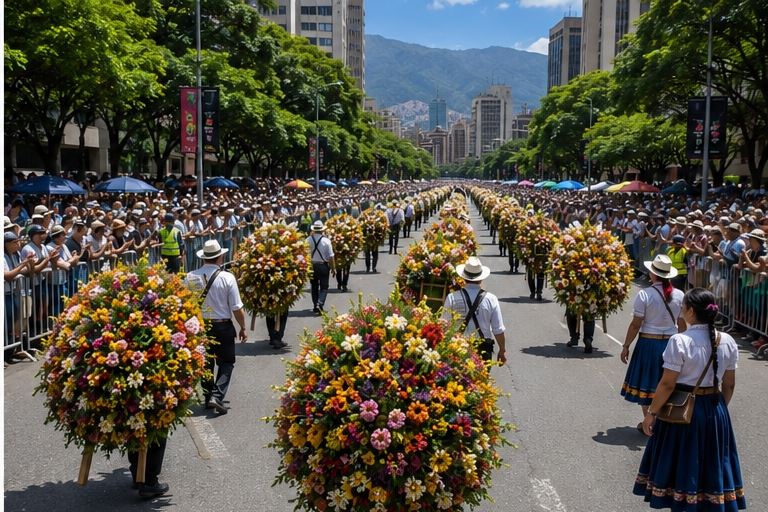 Flower Festival: Parade of Flower Growers (6)
