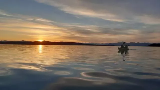 Kayak Sur Le Lac Argentino