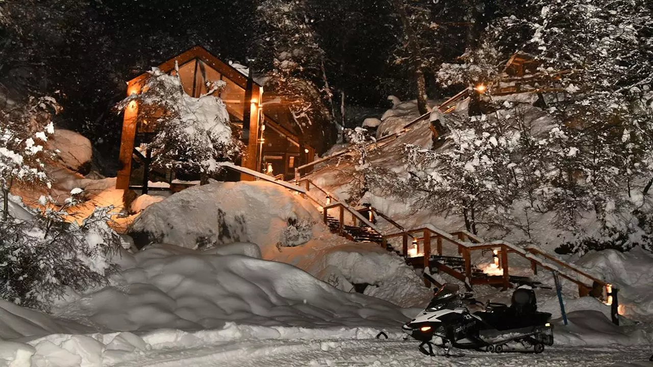 Snowmobile And Dinner At The Cathedral Cave