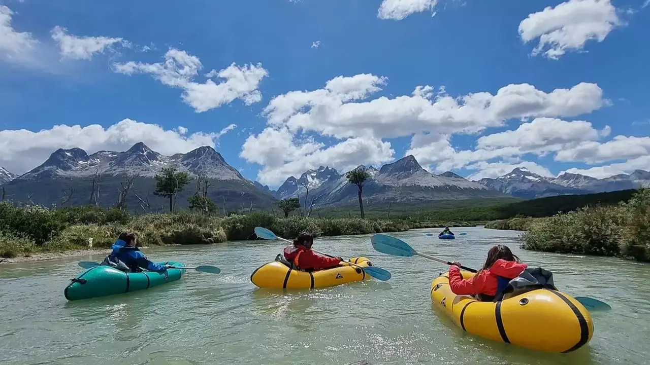 Packraft À Olivia River