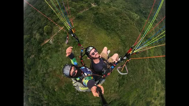 Chicamocha-Gleitschirmfliegen