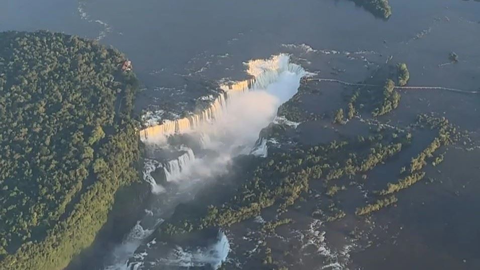Flight Over The Falls