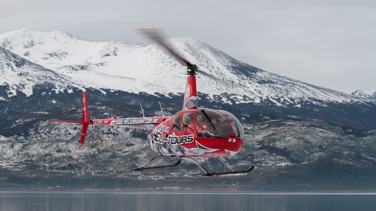 Hubschrauberflug