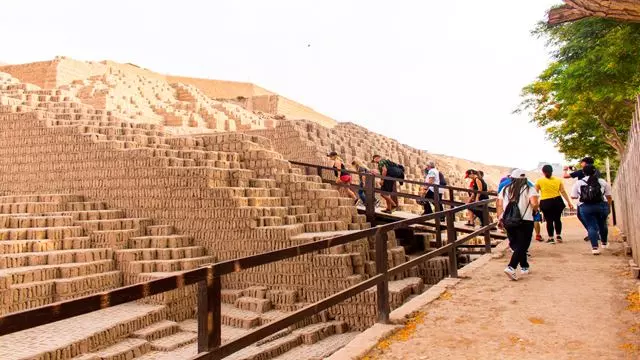Huaca Pucllana And Mateo Salado