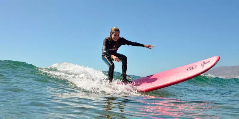 Bike Tour & Surf Lessons