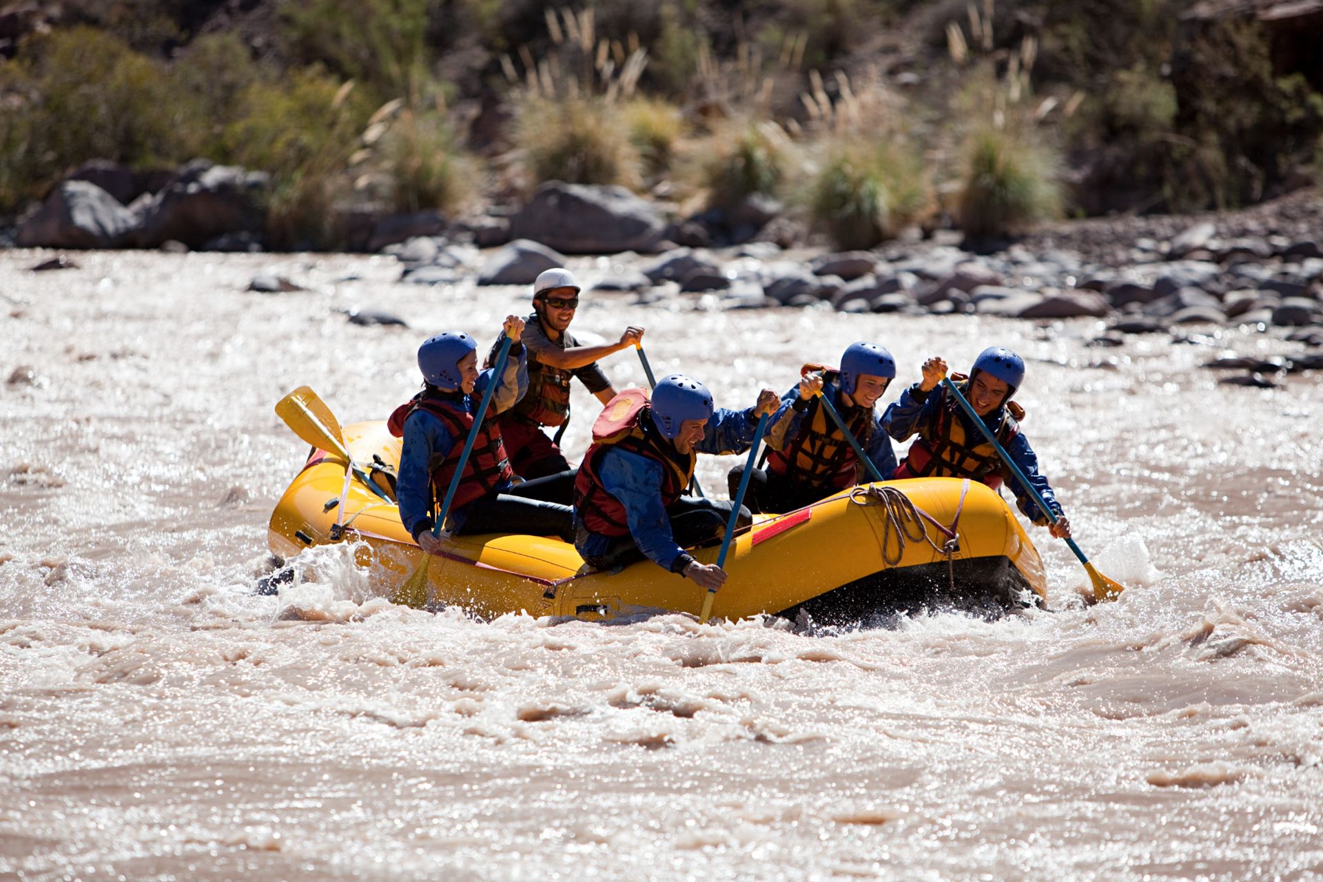 Where to do rafting in Argentina